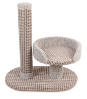 Столбик с лежаком для кошек "Аристократ" h=70 см [ПВ-52]