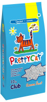 Наполнитель PrettyCat комкующийся бентонитовый "Aroma Fruit" с део кристалами