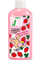 Animal Play Sweet Шампунь для собак и кошек Клубничное мороженое Укрепляющий, 300 мл.