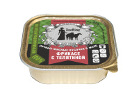 ZOORING Консервы для собак, желе Фрикасе с Телятиной 100 г.