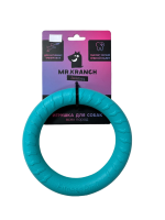 Игрушка Mr.Kranch для собак Кольцо диаметр 18 см бирюзовая