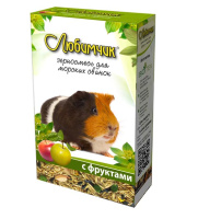 Любимчик Корм для морских свинок с фруктами, 400 г.