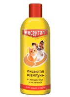 Шампунь Инсектал для кошек и собак, 200 мл Шампунь Инсектал для кошек и собак, 200 мл