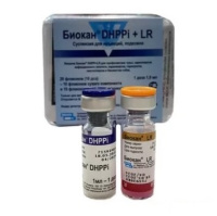 Биокан DHPPi+LR вакцина от чумы,аденовироза,инф.гепатита,парвовироза,парагриппа,лепто-а, бешен. собак