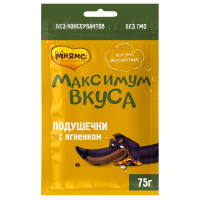 Мнямс лакомство для собак подушечки с ягненком «Максимум вкуса»