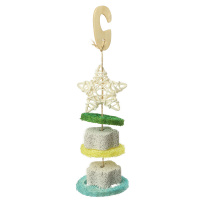 Триол Игрушка для птиц "Звезда с дольками", 175/230*d60мм, серия NATURAL