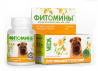 VEDA Фитомины против аллергии для собак, 50 г.
