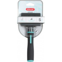 ZOLUX, Щетка-пуходерка самоочищающаяся для собак NEW, S