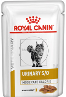 Royal Canin пауч д/кошек Уринари / Urinary С/О Модерейт Келори соус 85г