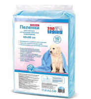 ЗОО Няня Пеленки гелевые супертонкие д/животных 10шт АСС (60*90*)