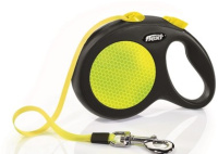 Flexi Рулетка New Neon L, 5м, до 50 кг., лента