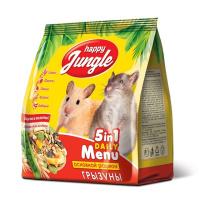 Happy Jungle для грызунов 350 г.