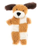 AROMADOG Rescue Игрушка для собак Собачка 33 см с 3 пищалками, рыжая [34001]