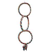 Игрушка для птиц "Три кольца", d180/600мм Триол