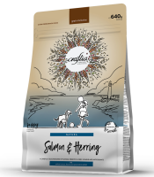 Сухой корм CRAFTIA NATURA для щенков средних и крупных пород из лосося и сельди [уценка] [уценка] (640 г)