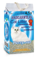 Pussy-cat впитывающий наполнитель для кошек, 4,5 л.