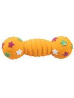 Игрушка для собак из латекса "Гантель звезды" Триол (150 мм)