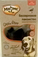 МНЯМС д/с с уткой100гр 701573 беззерновое лакомство