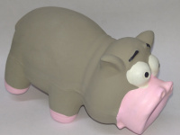 Чистый котик Игрушка для собак "Поросенок Чистый Котик" 10,5 см. LT17019-S