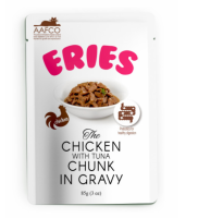 Петрик Паучи Pettric ERIES - Курица с мясом тунца кусочки в соусе 85 гр