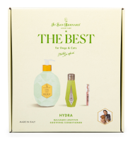 ISB The Best line Набор Hydra шампунь против раздражений и перхоти 550 мл, кондиционер 120 мл + парфюм 2 мл в подарок