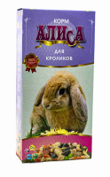 Зерно. Алиса Зерносмесь "Для кроликов" 450 гр