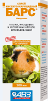 Агроветзащита Спрей Барс против блох для грызунов, 100 мл [уценка]