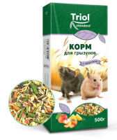 Корм Триол Стандарт для/грызунов с фруктами 500гр