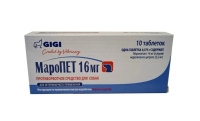 МароПЕТ 16мг, №10 таблетки
