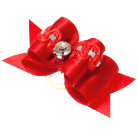 Бантик [пара] тройной объёмный, 5 см * 2 см, "Ностальжи" 18317