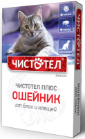 Чистотел ошейник от блох и клещей для кошек