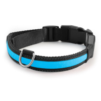 Триол Ошейник светодиодный NIGHT CITY синий,