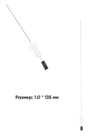 MDK Катетер уретральный для животных 1,0*135 мм. со стилетом