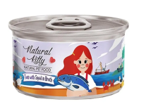 Петрик конс Pettric Natural Kitty / Тунец с кальмаром в бульоне 80г