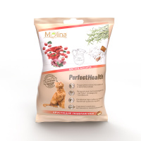 Molina Хрустящие подушечки для кошек "Мясное ассорти", 50 г.