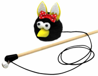 Go Si Игрушка для кошек "Ушастик Викентия" Натуральная норка