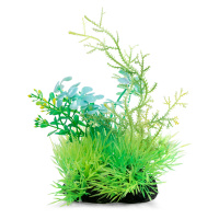 Композиция из светящихся растений, желто-бирюзовая (120мм)