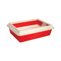 Зооэкспресс Туалет с сеткой "КИС", глубокий с рамкой 40,5 х 30 х 12 см