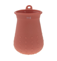 Лапомойка для собак силиконовая малая [КРАСНАЯ] 21031 Пет Лайн