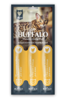 Mr.Buffalo Лакомство Колбаски с мясом курицы и рыбы д/кошек 3 шт, 15 г.
