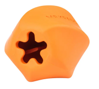 Игрушка Mr.Kranch для собак Твистер 11*11 см оранжевая с ароматом курицы