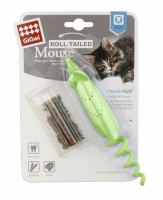 Игрушка для кошек Мышка резиновая 16,5 см, серия REFILLABLE CATNIP