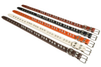 Амуниция Ошейник №36 2 слоя с шипами ширина 36 мм., обхват шеи 51-64 см. 082