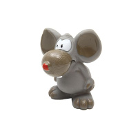 Каскад "Мышь забавная" резиновая 11 см.
