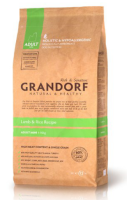 ГРАНДОРФ Adult Mini Lamb & Rice Recipe Низкозерновой сухой корм для взрослых собак мелких пород, Ягненок и рис, [уценка] (3 кг)