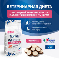 Monge VetSolution Dog An-Hydro ан-гидро для собак при пищевой непереносимости