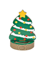 Petsona новогодняя когтеточка для кошек Елочка, гофрокартон