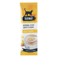 Титбит Крем-суп для кошек с сыром 35 г