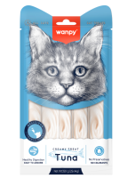 Wanpy Cat Лакомство для кошек "нежное пюре" из тунца 25 шт ПОШТУЧНО