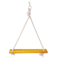 Игр.д/п 0239 Триол дер.качели д/круп.попуг.